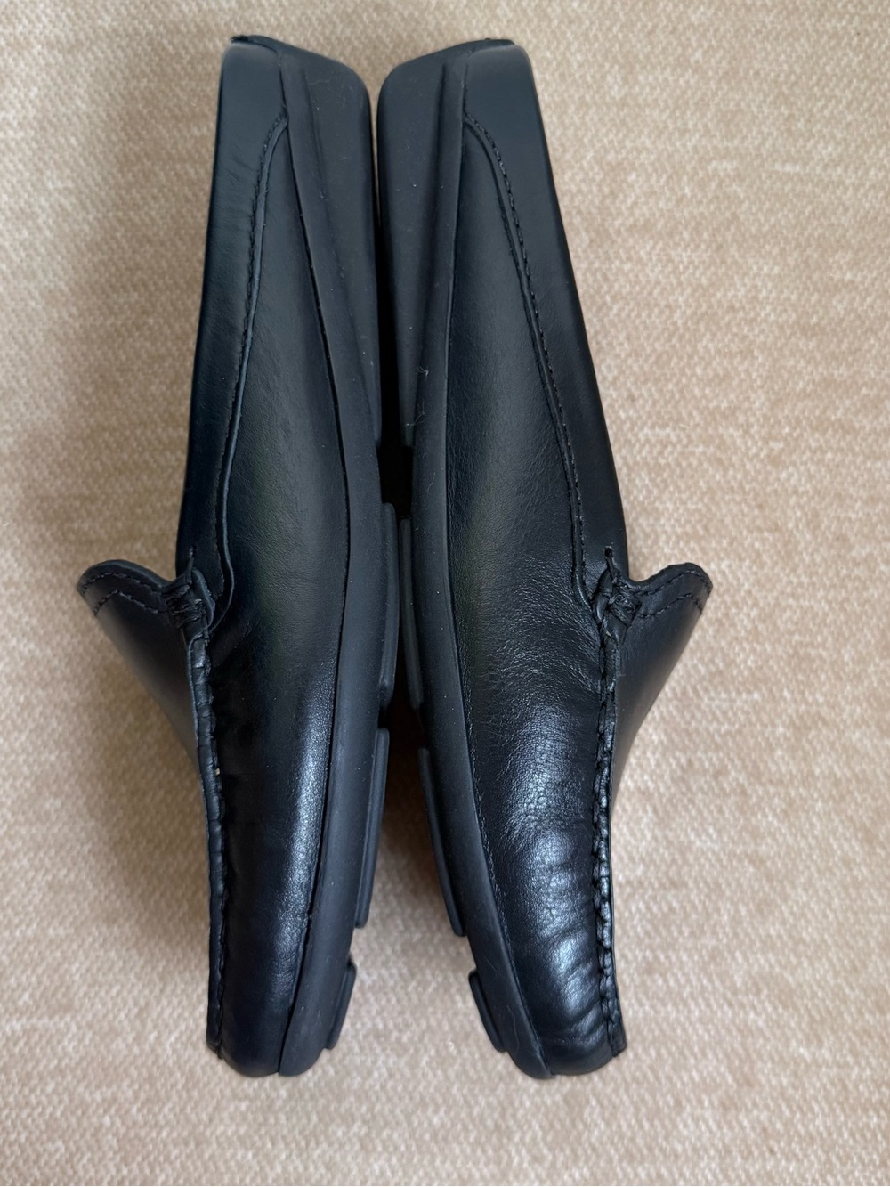 Marc Joseph Black Leather Slip-On Loafers size 6.5 - Picture 5 of 9